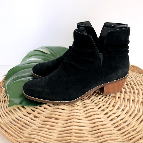 Cole Haan Grand OS Boho Women's Alayna Slouch suede black Booties Size 8 - Picture 1 of 15